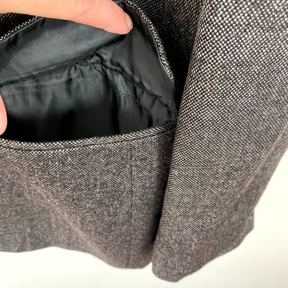 Indochino Men's Blazer Suit Jacket Size 41 Brown Wool Single-Breasted 2 Button - Picture 10 of 16